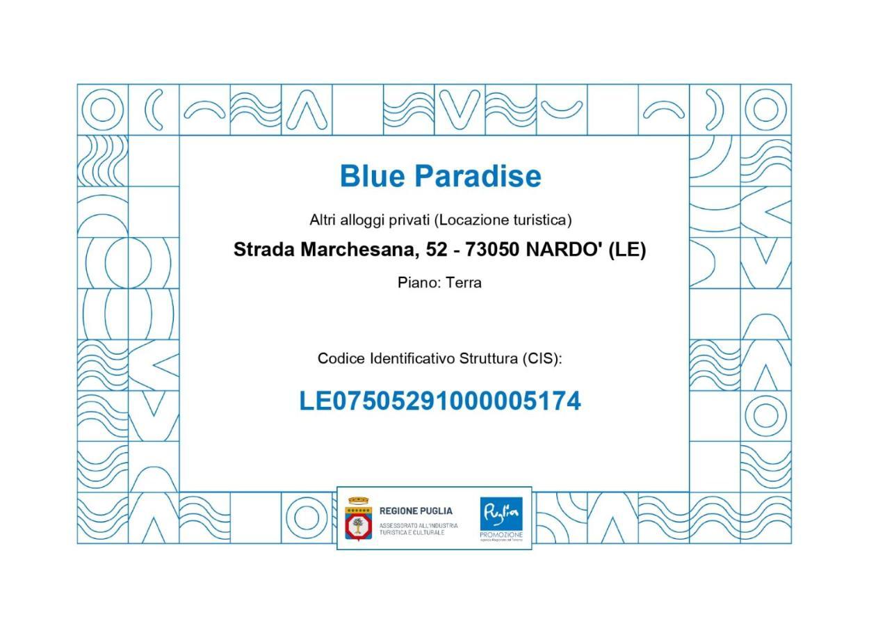 Blue Paradise Santa Maria al Bagno Dış mekan fotoğraf